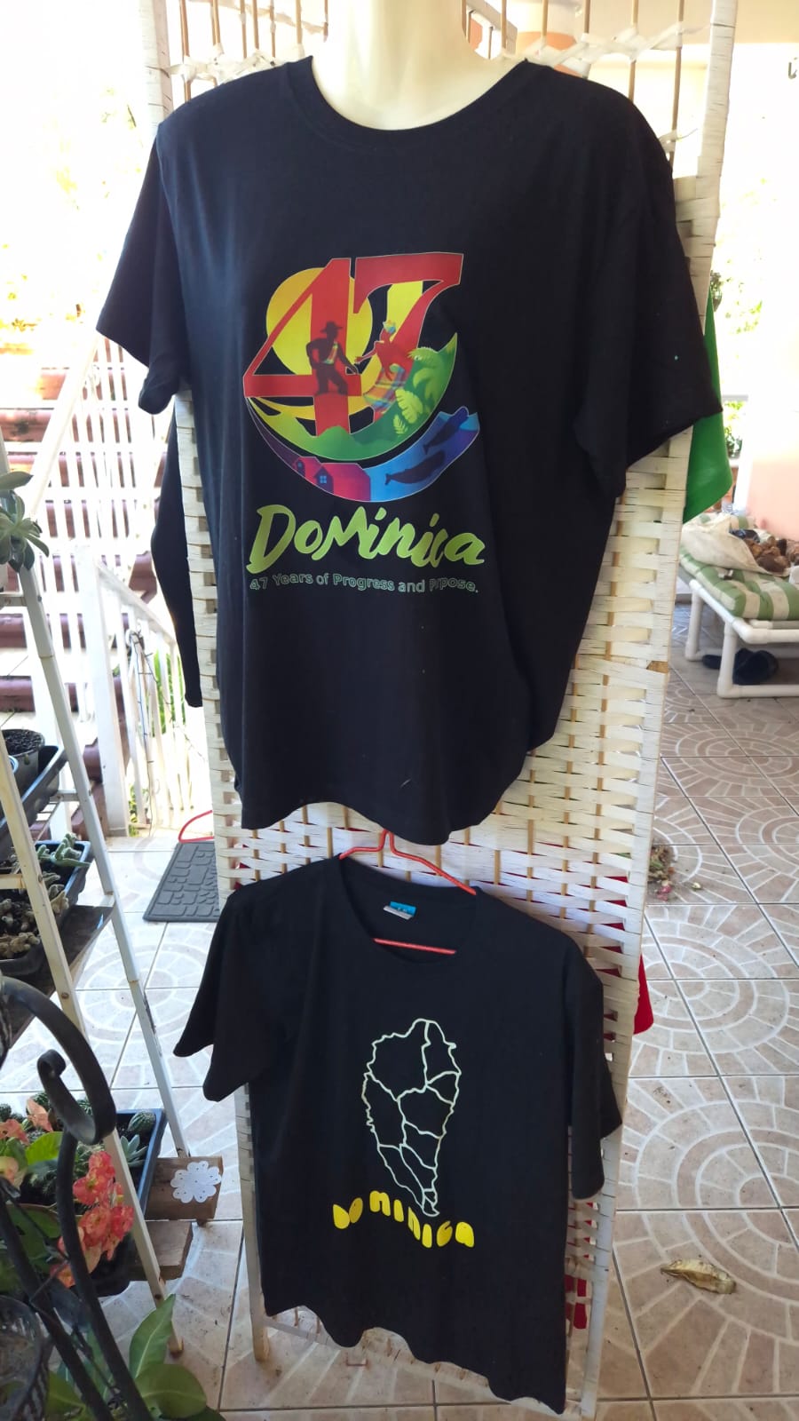 Custom Dominica T-shirt Designs